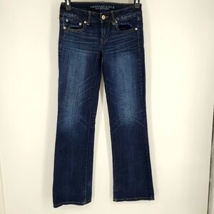 American Eagle Outfitters Favorite Boyfriend Stretch Jean Dark Wash Size 2